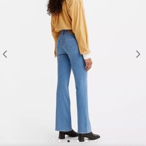 Levi's 725 High Rise Bootcut Blue Jeans Classic Fit Size 30 L 32